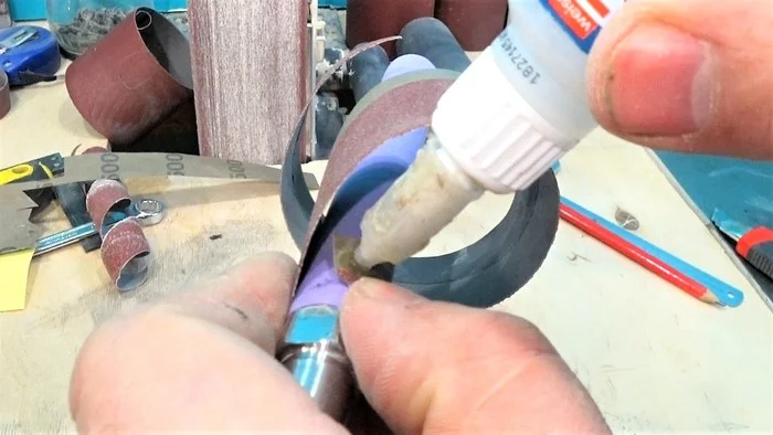 Do-it-yourself sanding sleeve for sanding drums - Master Class, With your own hands, Video, Longpost, Workshop, Life hack, Cunning, Carpenter, Needlework with process