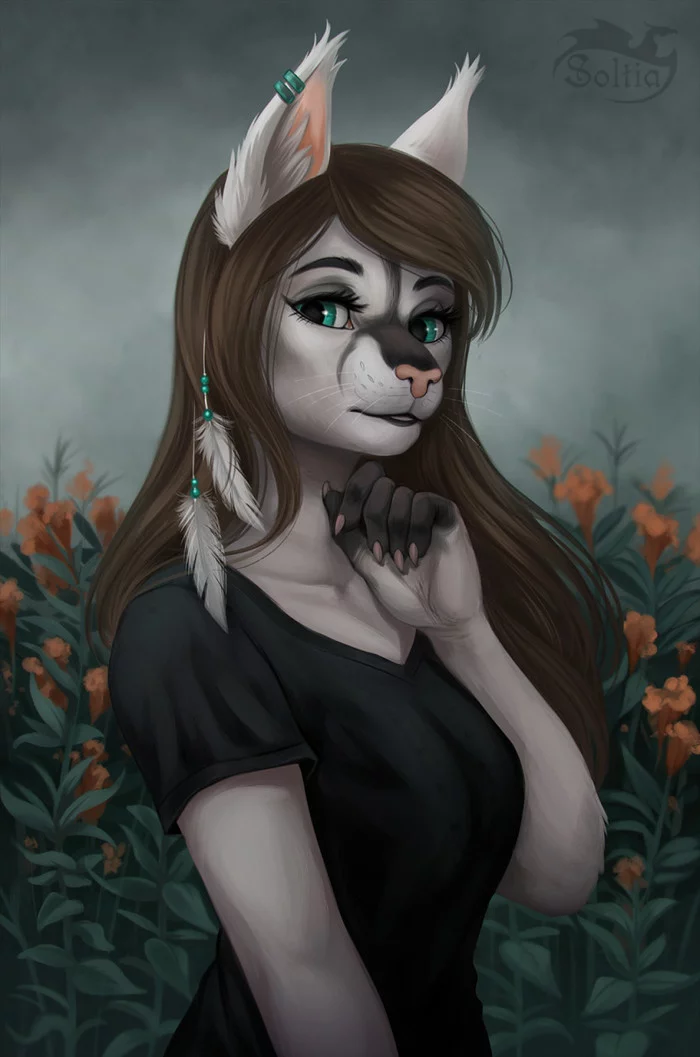 Are you still here? - Furry, Anthro, Art, Soltia