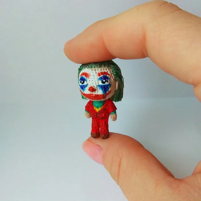 I create and create... - My, Knitting, Miniature, Amigurumi, Creation, Handmade, Knitted toys, Longpost