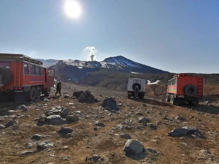 Volcano Mutnovskaya Sopka, Kamchatka - My, Kamchatka, Mutnovsky Volcano, Climbing, The photo, Vertical video, Tourism, Video, Longpost, Volcano