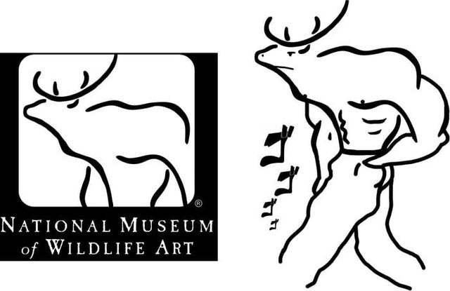 Real wildlife art museum logo and side view - Logo, Museum, Fluffy bituhi