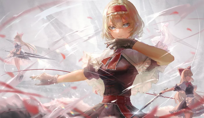 Alice Margatroid - Touhou, Anime art, Anime, Alice margatroid
