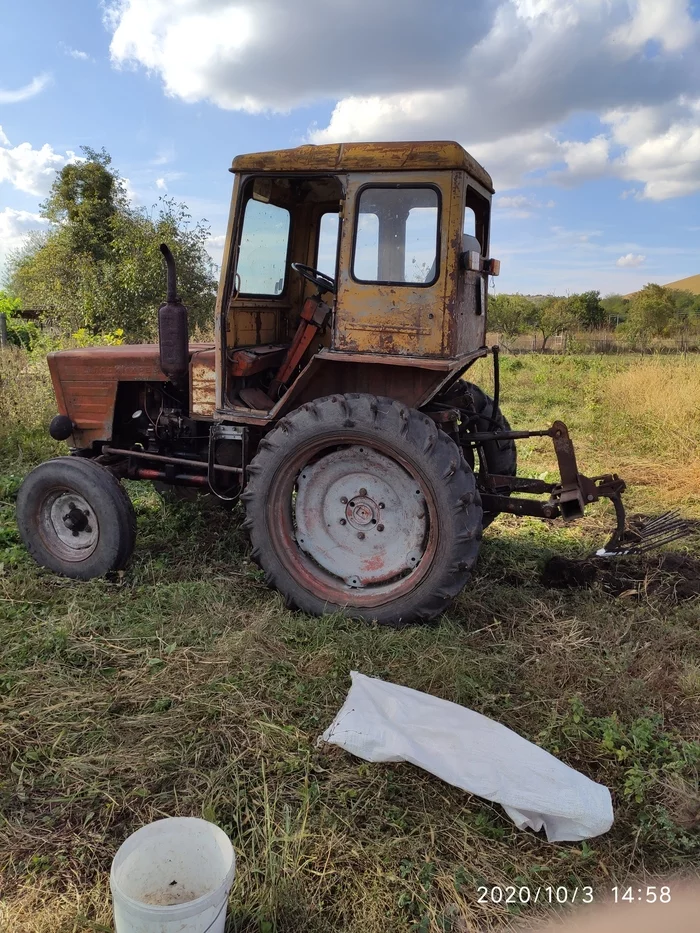 Breadwinner - My, Village, Tractor, Vladimirovich