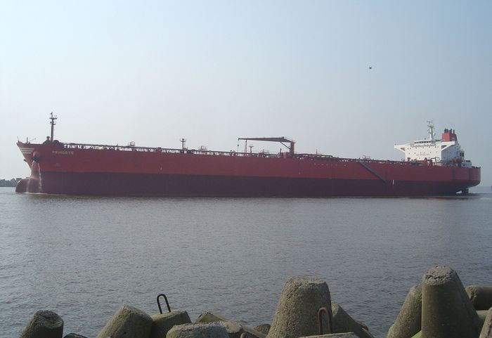 Ice voyage of the tanker Primorye - My, Icebreaker, Longpost, The photo, Tanker, Work at sea, Sakhalin, De-Kastri