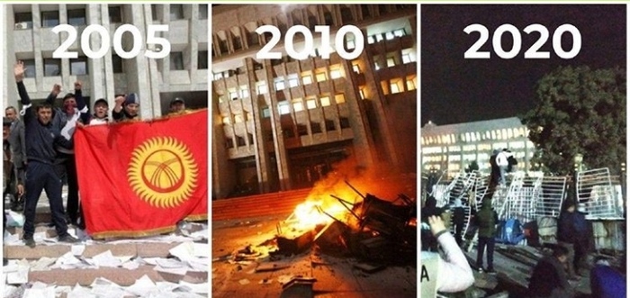 А из нашего окошка революция видна немножко