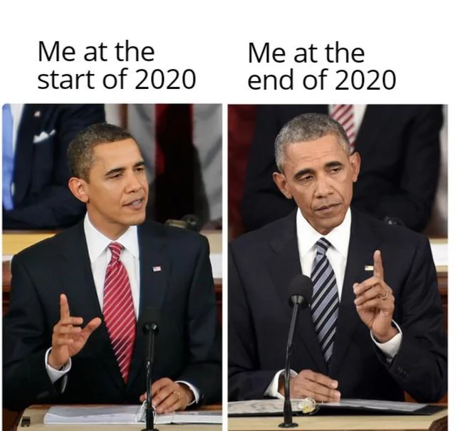 Oh, it's 2020 - 2020, Barack Obama, Picture with text