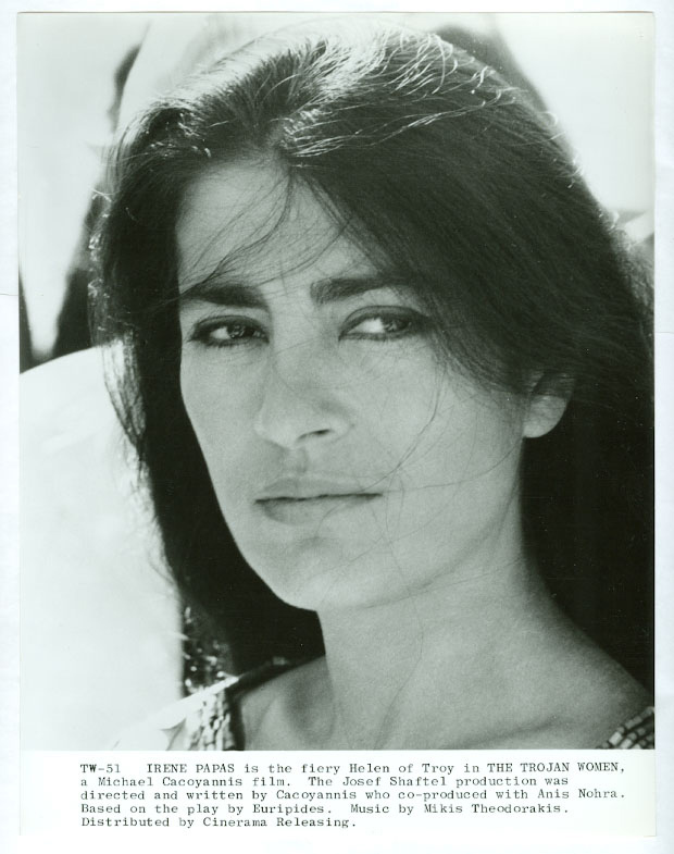 Актриса Греции Ирен Папас — Greece Actress Irene Papas - Актеры и актрисы, Легенда, Греки, Брюнетка, Девушки, Ретро, Длиннопост