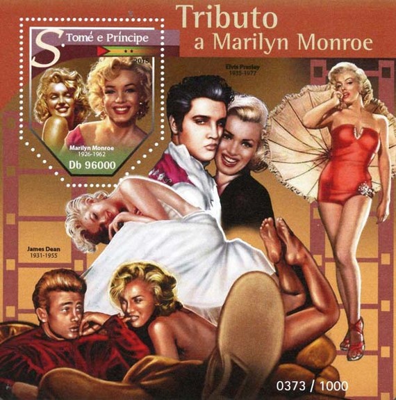 MM on postage stamps (XXXIII) Magnificent Marilyn cycle - issue 256 - Cycle, Gorgeous, Marilyn Monroe, Beautiful girl, Actors and actresses, Celebrities, Stamps, Blonde, , Collecting, Philately, USA, 1953, 1957, 2015, Elvis Presley, Hollywood, Movies, Photos from filming, Longpost