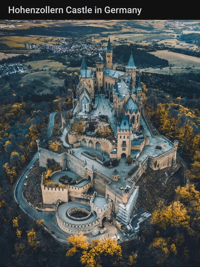 Hohenzollern castle in Germany - Lock, Germany, Hohenzollern Castle, Fortification, The photo