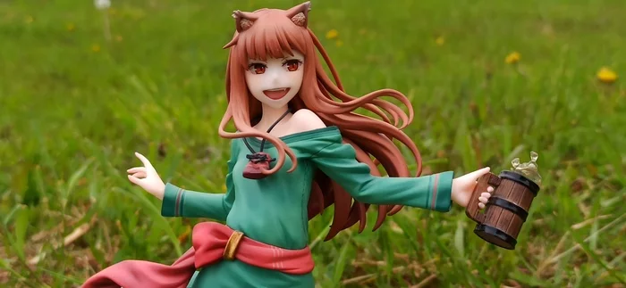 ~•~ The She-Wolf and the Summer Walk ~•~ - My, The photo, Beginning photographer, Anime, Figurines, Collectible figurines, Spice and wolf, Holo, Longpost