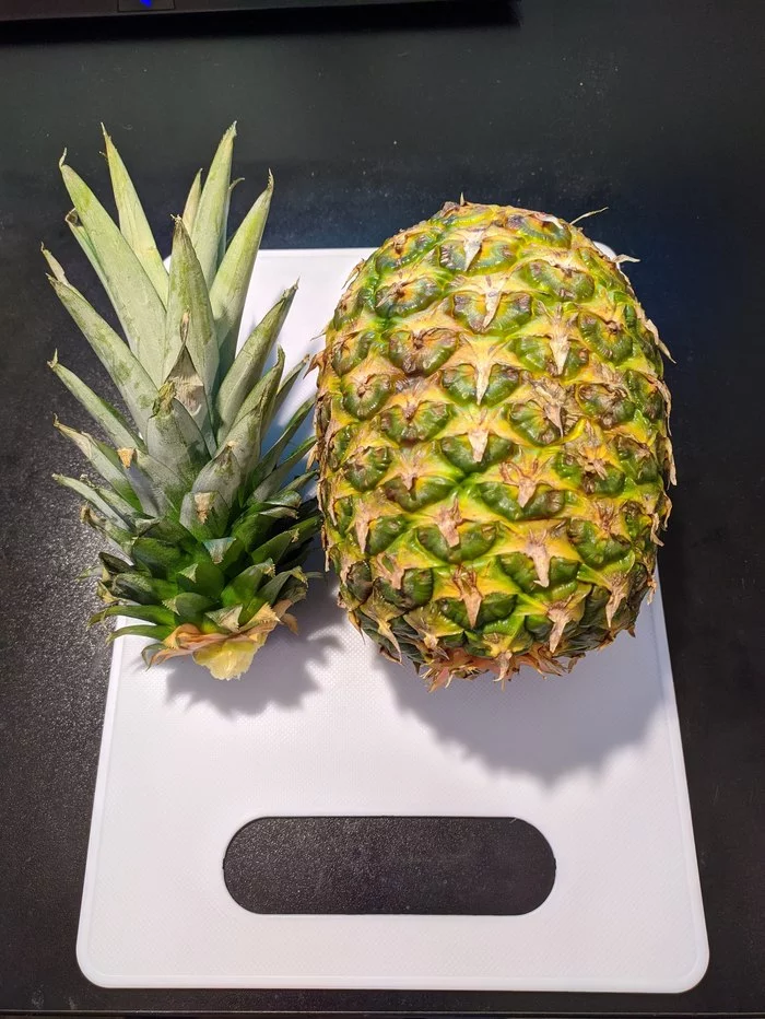 Attempt to open a pineapple - My, Experiment, The photo, A pineapple, Humor, Video, Longpost