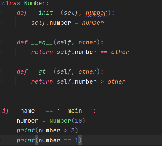 Python magic methods