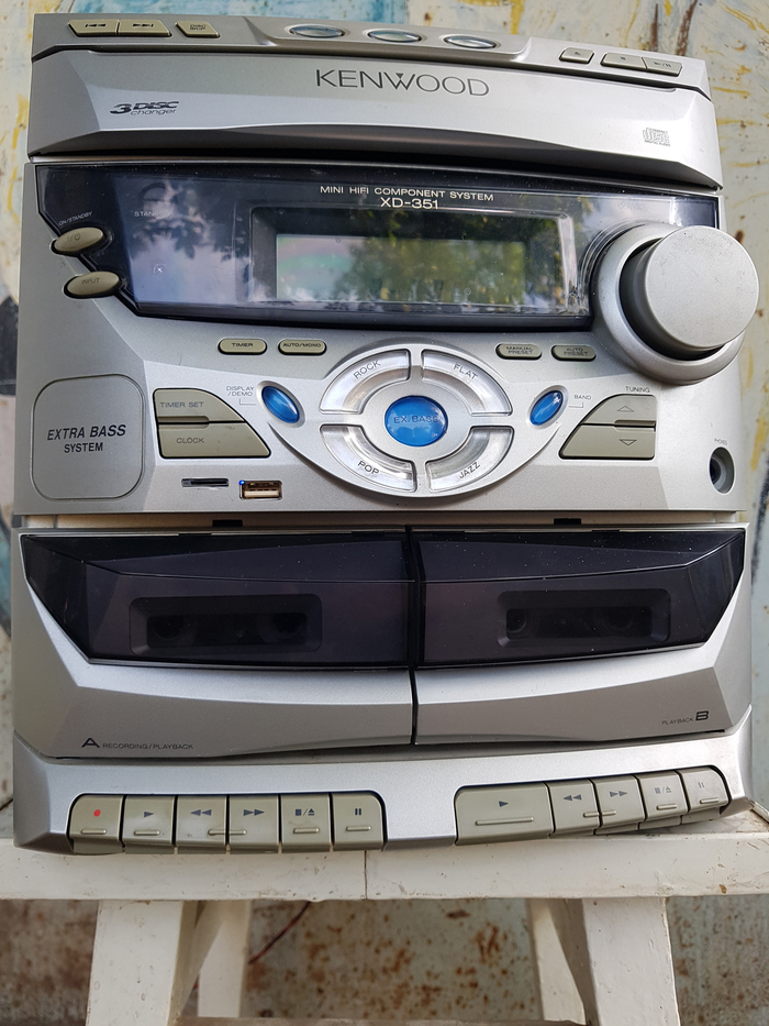 Установка MP3-Bluetooth модуля в музыкальный центр Kenwood RXD-351 | Пикабу