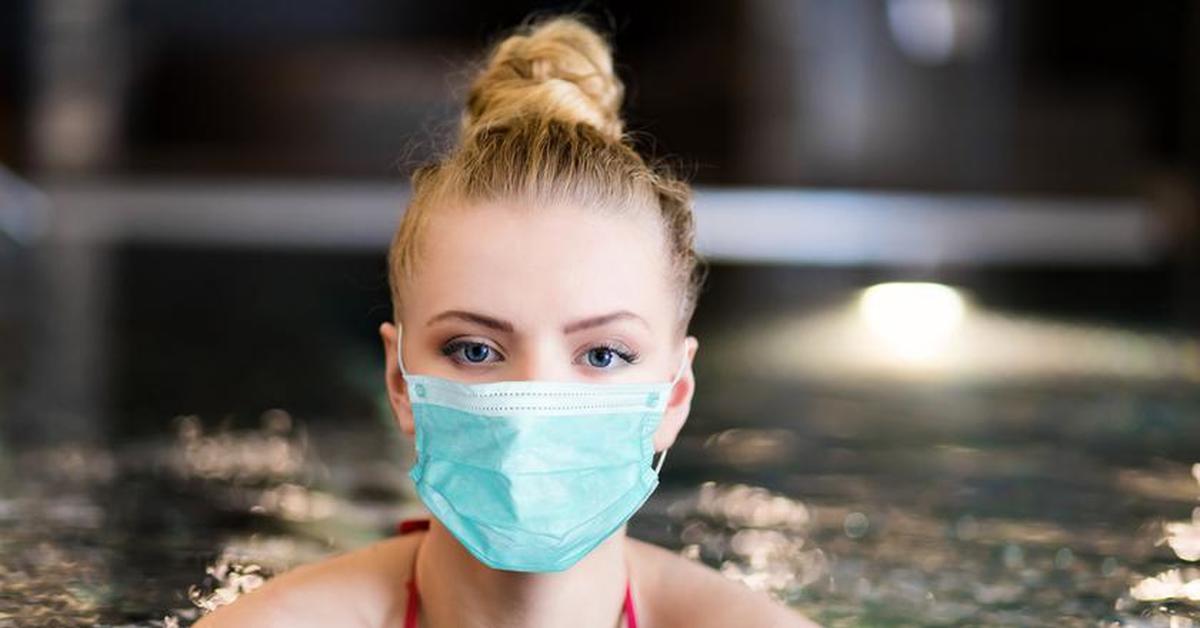 In Novosibirsk, they checked compliance with the mask regime in the pool - 