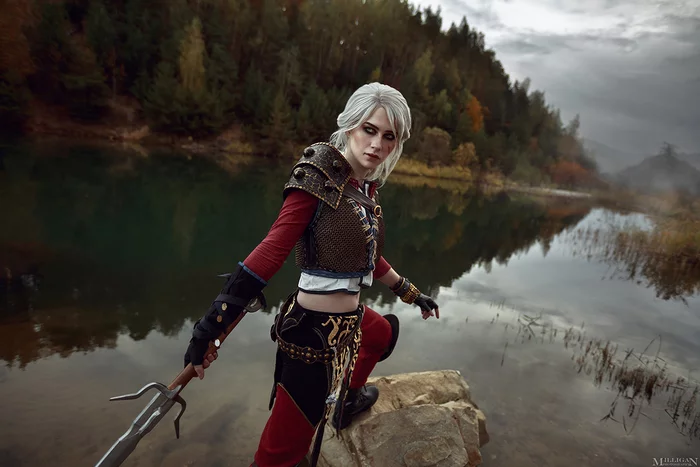 Cosplay of Ciri from the game The Witcher - My, Cosplay, Witcher, Ciri, Games