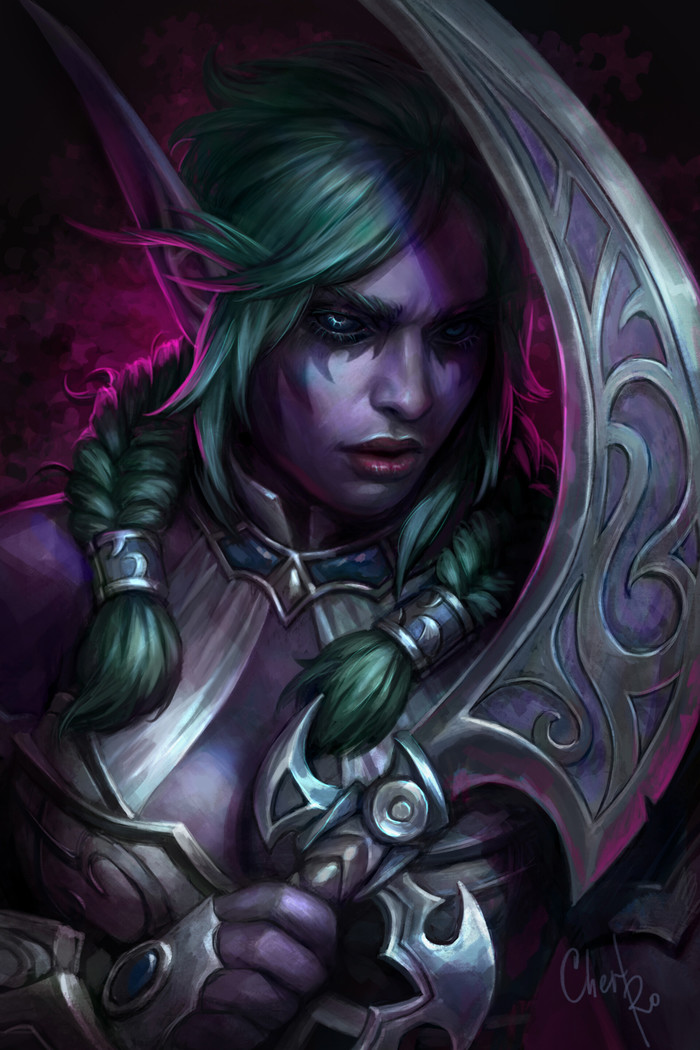  &quot;Tyrande Night Warrior&quot;  Oxana Che