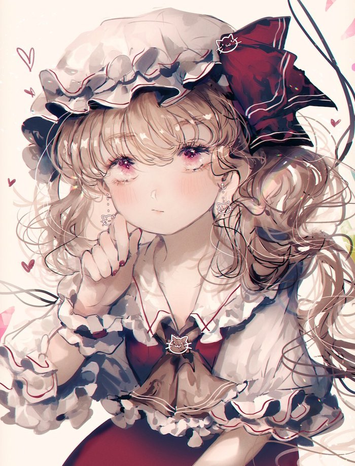 Flandre , Anime Art, Touhou, Flandre Scarlet, Majamari