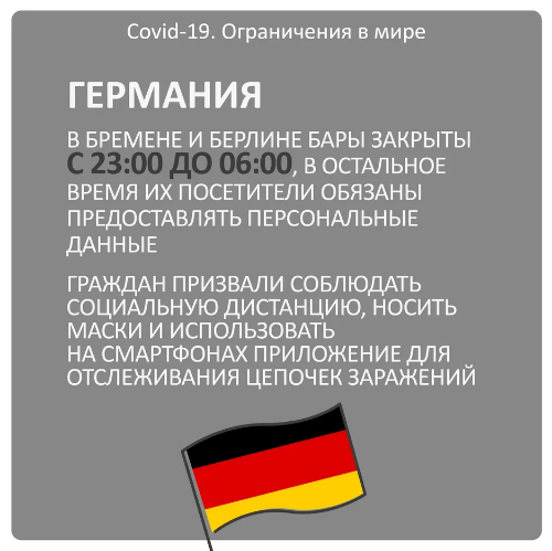 Какие ограничения действуют в разных странах? - Коронавирус, Ограничения, Штраф, Эпидемия, Пандемия, Германия, Испания, Нидерланды (Голландия), Длиннопост