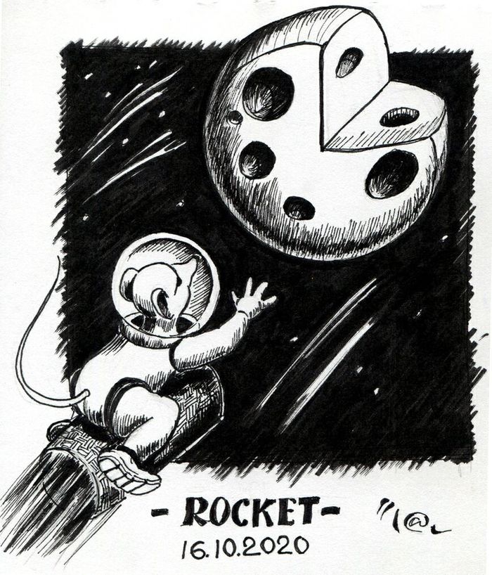 Inktober 2020 - Rocket