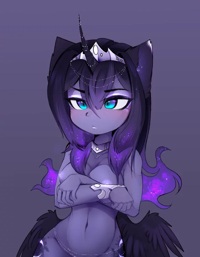 Luna - NSFW, My little pony, Magnaluna, MLP Edge, Princess luna, MLP Suggestive