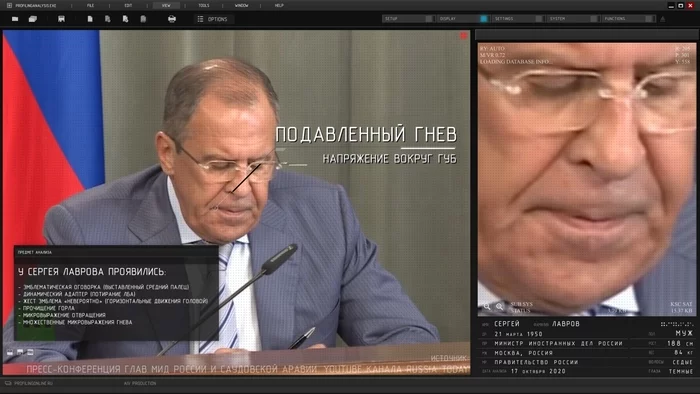 How Lavrov cursed live, analysis of facial expressions and gestures - My, Politics, Sergey Lavrov, Anger, Disgust, Facial expressions, Facial expression, Sign language, Language of the body, , Press conference, Diplomacy, Profiling, Behavior, Video, Longpost