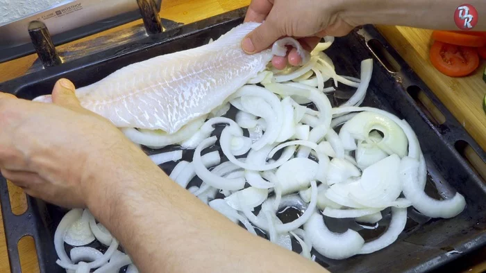 Треска запеченная в духовке Еда, Рыба, Рецепт, Видео рецепт, Вкусно, Диета, Обед, Ужин, Длиннопост, Кулинария