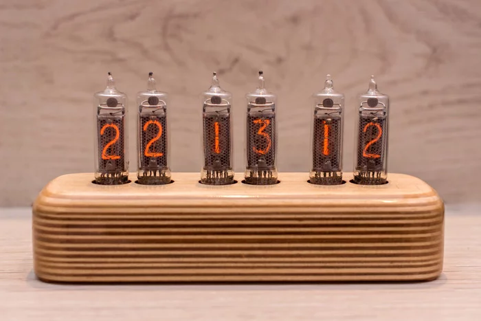 Nixie clock on IN-16 indicators - My, Nixie clock, Clock, With your own hands, Longpost, Needlework with process, GIF, Friday tag is mine, Video