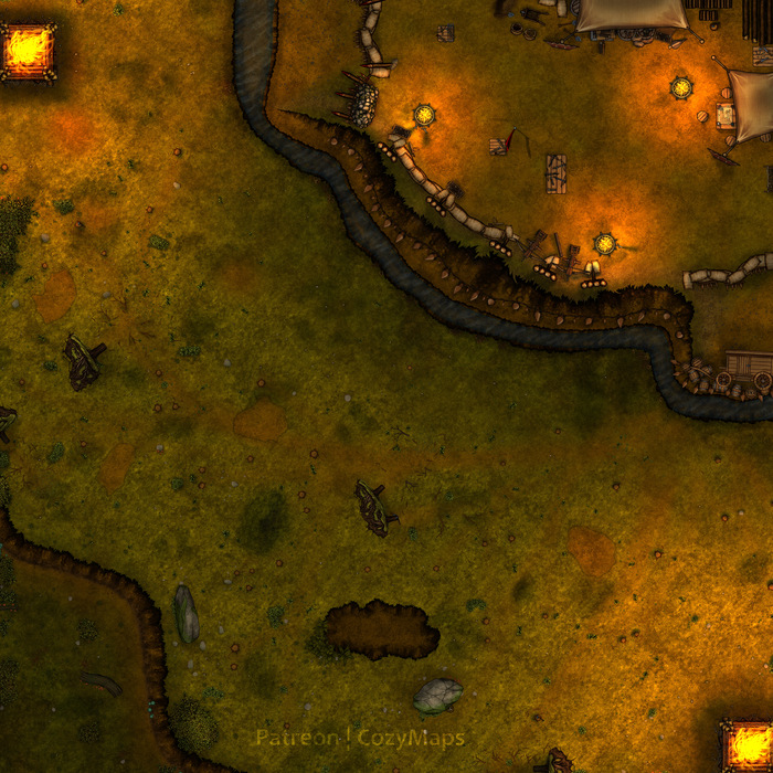 ����� ��� Dungeons and Dragons - ������ ������ �������� [30x30]