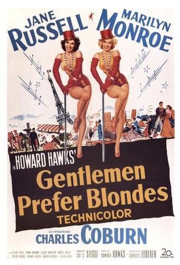 MM in the film Gentlemen Prefer Blondes (II) Cycle Magnificent Marilyn part 278 - Cycle, Gorgeous, Marilyn Monroe, Beautiful girl, Actors and actresses, Celebrities, Blonde, 50th, , 1953, Movies, Hollywood, Musical, Comedy, Poster, USA, 20th century, Cinema, Gentlemen prefer blondes