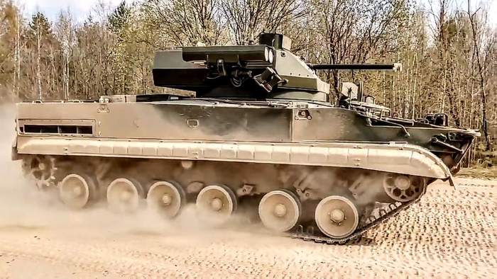 BMP-3 with the Epoch combat module - BMP-3, The photo, Military equipment, Weapon, Armored vehicles