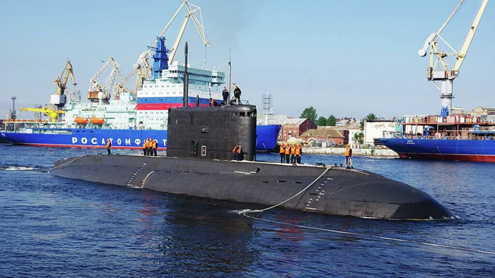 The diesel-electric submarine Volkhov was handed over to the Navy - Shipbuilding, Shipbuilding, Russia, Fleet, Navy, Submarine, Video, Longpost