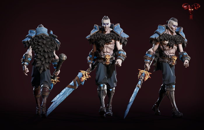Northern warrior , 3D, , 