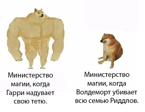 Вы не понимаете, это другое - Гарри Поттер, Министерство магии, Юмор, Doge