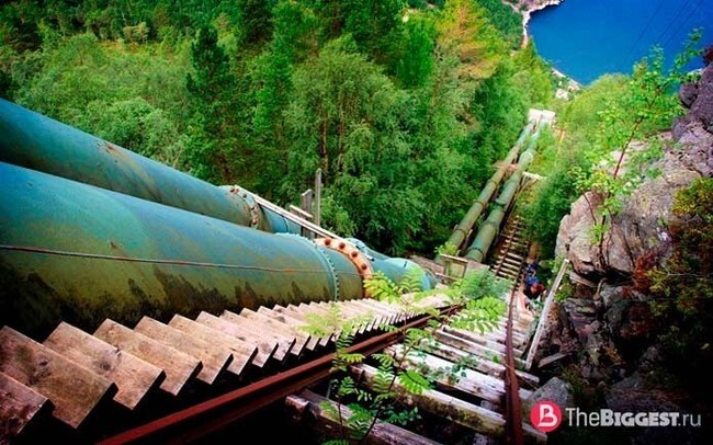 One plank, two planks, there will be a ladder: a list of the longest stairs on the planet - Stairs, Travels, Longpost, sights