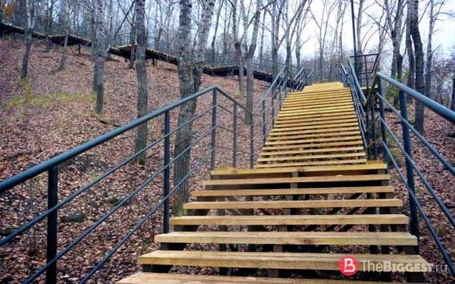 One plank, two planks, there will be a ladder: a list of the longest stairs on the planet - Stairs, Travels, Longpost, sights