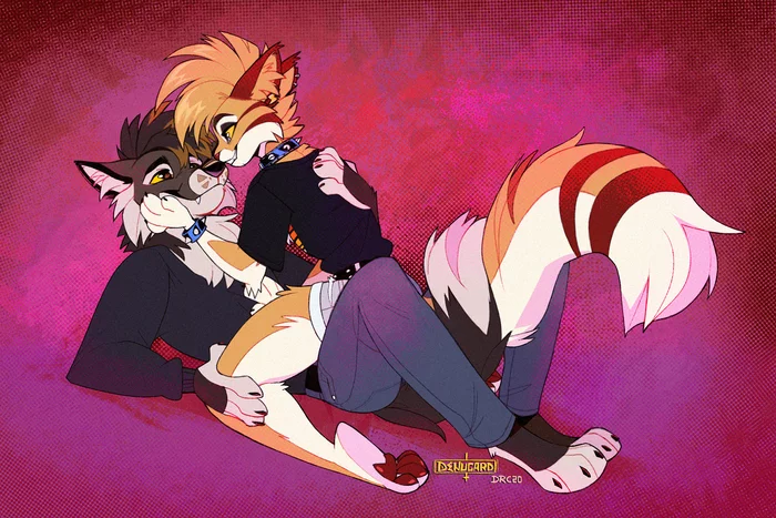 One in a million - Furry, Art, Romance, Wolf, Silverdeni, Furry wolf, Furry canine