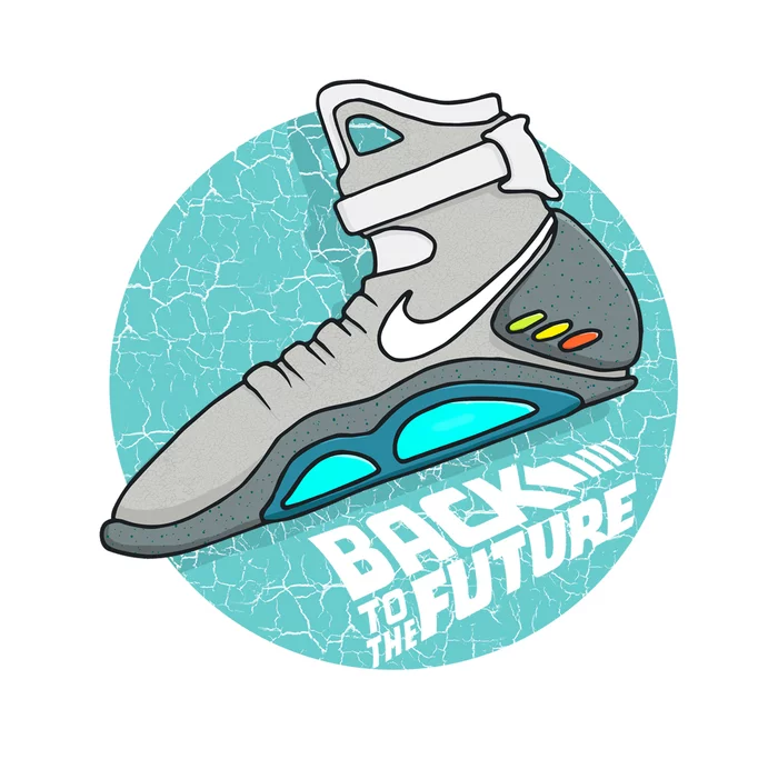 Day 29 Shoes. inktober - My, Inktober, Back to the future (film), Art