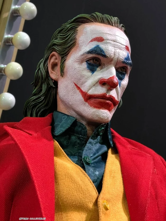 Busts and statues of Joaquin Phoenix's Joker from Queen Studios and Infinity Studio - Joaquin Phoenix, Joker, Doll, Bust, Handmade dolls, Collectible doll, Portrait doll, Movies, Longpost