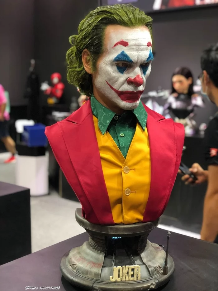 Busts and statues of Joaquin Phoenix's Joker from Queen Studios and Infinity Studio - Joaquin Phoenix, Joker, Doll, Bust, Handmade dolls, Collectible doll, Portrait doll, Movies, Longpost