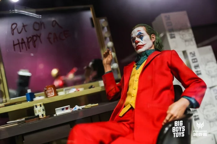 Busts and statues of Joaquin Phoenix's Joker from Queen Studios and Infinity Studio - Joaquin Phoenix, Joker, Doll, Bust, Handmade dolls, Collectible doll, Portrait doll, Movies, Longpost