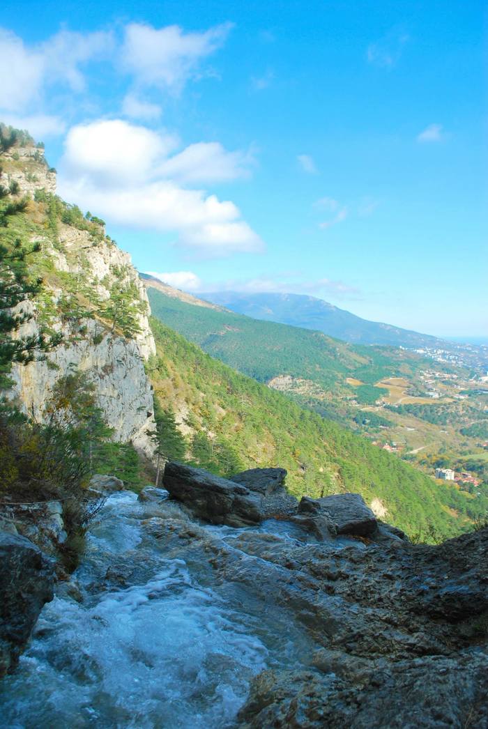 Wuchang-Su - My, Longpost, Wuchang-Su, Crimea, Waterfall, Nature, beauty