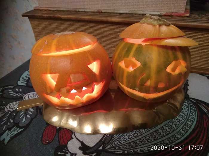 Halloween Love - My, Halloween, Competition, Longpost, Halloween Contest, Pumpkin, Halloween pumpkin