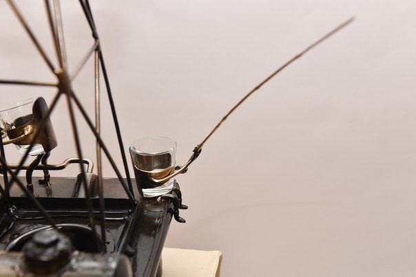 Изготовил сувенир "Буровая вышка" Сувениры, Ручная работа, Длиннопост, Творчество, Рукоделие без процесса