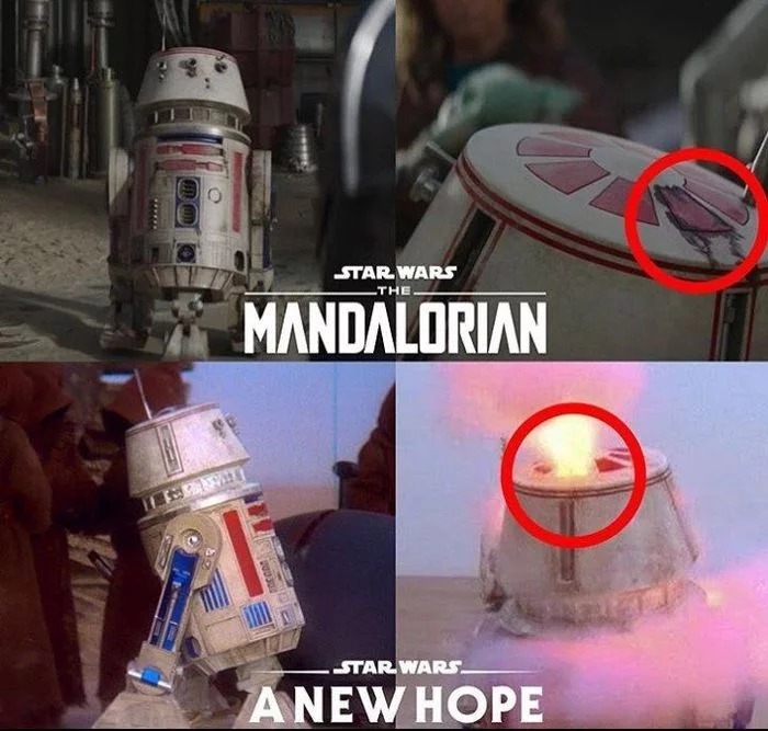 Level of Attention to Detail: The Mandalorian - Mandalorian, R5, Star Wars