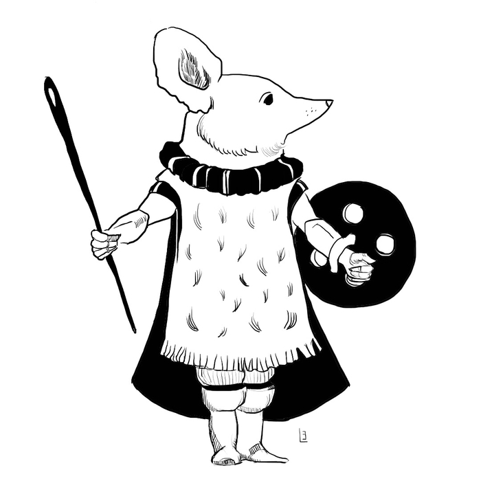 Inktober. 6  - rodent , Inktober, , , 