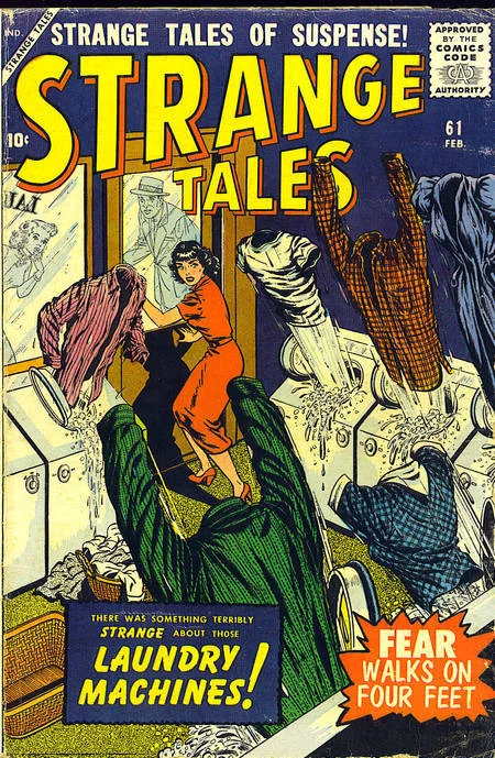 Погружаемся в комиксы: Strange Tales #61-70 - назидательная мистика - Моё, Комиксы, Мистика, Инопланетяне, Marvel, Комиксы-Канон, Длиннопост