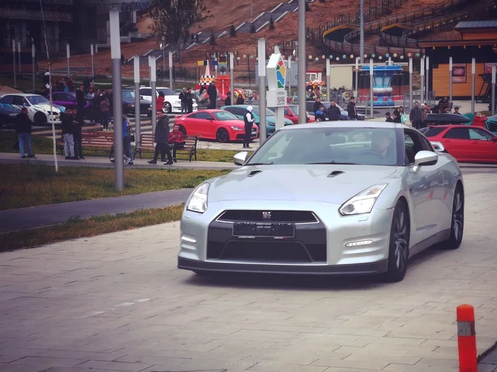 Nissan gtr - Nissan GT-R, Мобильная фотография, Длиннопост