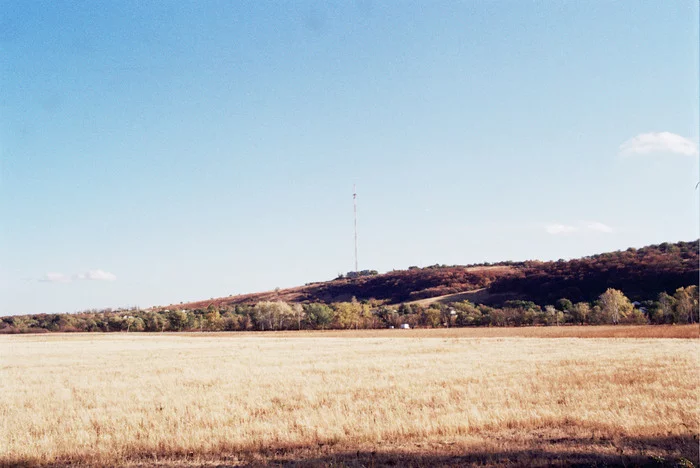 Slavyansk and its chalk mountains - My, Kodak, Landscape, The photo, Retro, Longpost