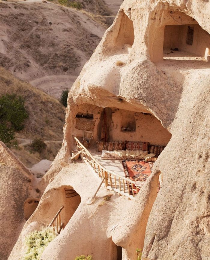 Rock house on the mountain for her... - The mountains, Room, Cappadocia, Turkey