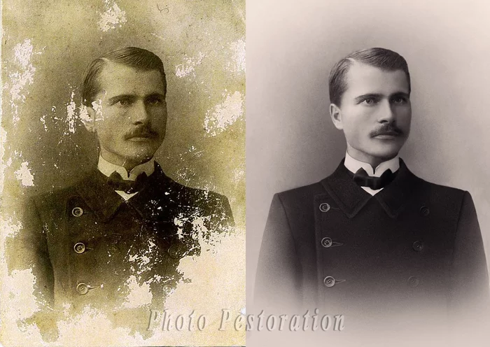 Photo restoration - My, Photo restoration, Photoshop